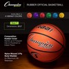 Champion Sports RBB1RD Sport Pro Rubber Basketball, 29.5" - 30"