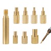PAVIKE 8 Pcs Soldering Iron Insert Tips Heat Set Insert