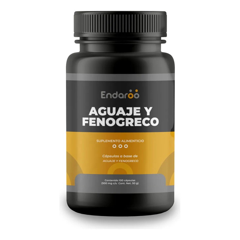 Aguaje + Fenogreco - Pack 300 Cápsulas Sabor Sin Sabor