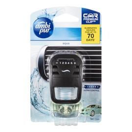 Ambi Pur Premium Clip Aqua Car Air Freshener, 7.5ml