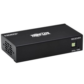Tripp Lite HDMI Over Ethernet Cat6 Receiver - Up to 230 feet or 70.1 Meters - 4K 60Hz Video, HDR, 4:4:4, PoC, HDCP 2.2, TAA Compliant (B127A-1A0-BH)