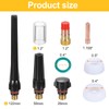 sourcing map 29pcs Tig Torch Kit for WP-17, WP-18, WP-26