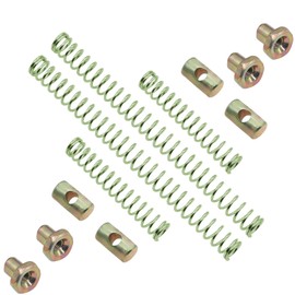 amavoler 2 Sets Brake Adjuster Hardware Kit Joint+Spring+Nuts Aftermarket Replacement Parts Compatible for Honda SL70 SL100 SL125 CT70 Z50 CT90 ST90...