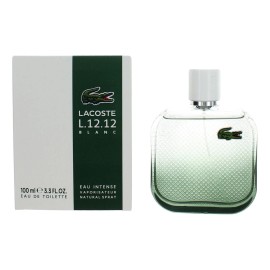 Lacoste L.12.12 Blanc Intense by Lacoste, 3.4oz-100 ml  EDT Spray for Men Sealed