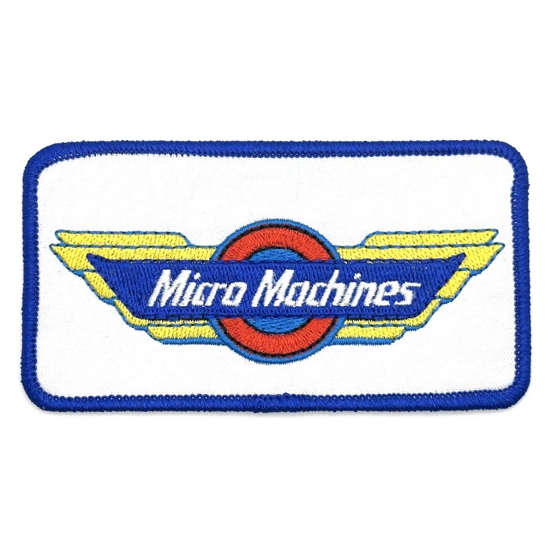 Retro Micro Machines Toy Cars Patch Iron Sew On Vintage