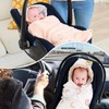 Miracle Baby Car Seat Swaddle Blanket for Babies, Waffle Carseat