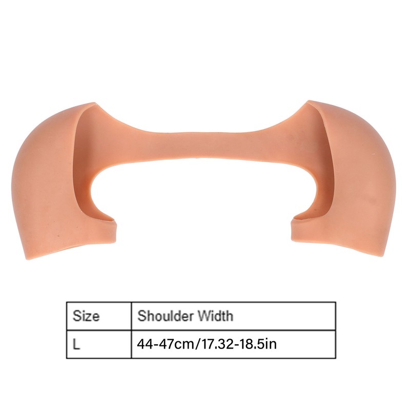 Silicone Shoulder Pad Concealed Soft Elastic Breathable Silicone Anti Slip