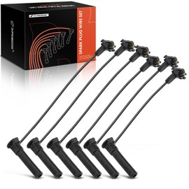 A-Premium Juego de 6 cables de bujía de encendido compatibles con Ford Explorer Sport 2001-2003, Explorer Sport Trac 2001-2005, Ranger 2001-2011, V6 4.0L
