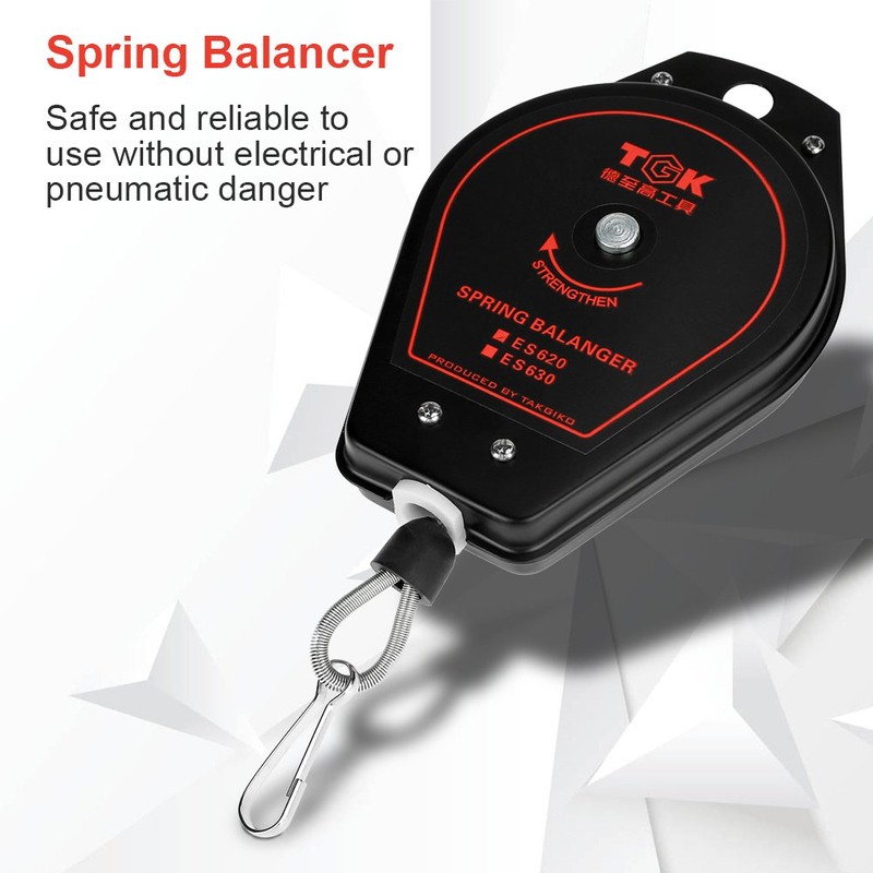 New Spring Pull, Retractable Tool Holder Load Capacity 0.6~2.0kg ES620