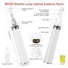 Electric Eyebrow Trimmer Automatic Portable Eyebrow Hair Removal Device for