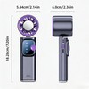 ICE FAN YX166 199-Speed Cooling Handheld Fan, 4000mAh Rechargeable, Foldable