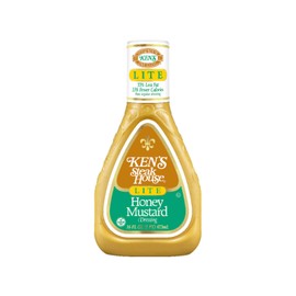 Ken's Steak House Lite Honey Mustard Dressing 16 Fl Oz (Pack of 2)