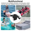 Electric Air Pump Multifunctional Compact Plastic Tire Inflator Portable Air