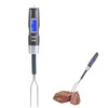 ZPSHYD Digital Meat Thermometer Fork Grill BBQ,LCD Display Digital Thermometer