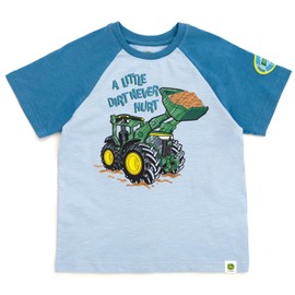 John Deere Toddler Boys T-Shirt Blue 4T