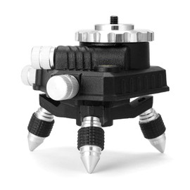 Geevorks 360° Laser Mount, 1/4 Inch Interface, Thin Tripod Mount for Laser Scale, High Quality Tripod for All Kinds of Levels