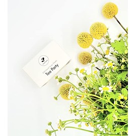 300 hojas de jabón de manos para viaje - Bolsillo, bolso, cartera o mochila - Ideal para acampar al aire libre o uso diario (Tea Party) (Tea Party)