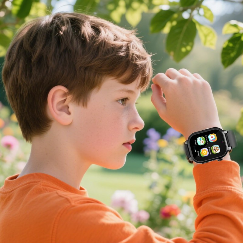 Kids Game Smart Watch 1.54" HD Touch Screen, 30+ Educational
