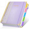 Hardcover Spiral Notebook Journal, 8"x10" Large B5 Notebooks with Removable