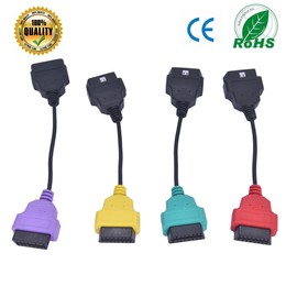 AntiBreak ECUScan OBD OBDII Adapter für Motorsteuergerät, Airbag, ABS, Servolenkung und CAN A1 + A2 + A3 + A4 Farbset