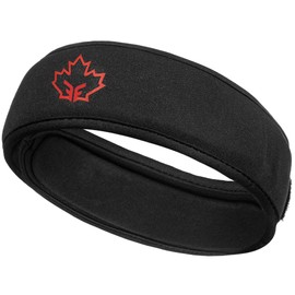 Protective Headband for Figure Skating by Forcefield - Black Neoprene Ultra M/L - Youth/Adult Size - Impact Tested CEII PPE Safety Certified