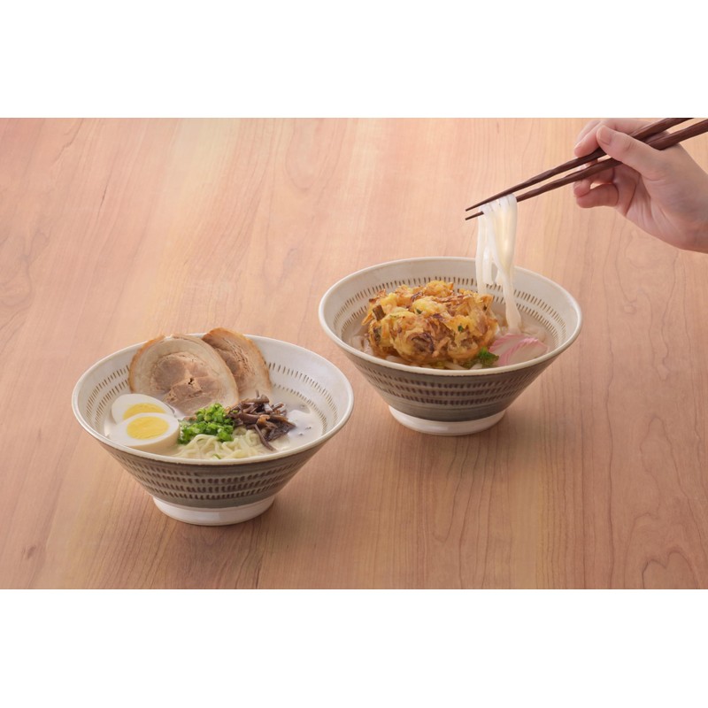 Marusankondo Donburi Bowl Ramen Bowl Ramen Bowl Set, Stylish, Mino