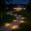 Flacchi Solar Lights Outdoor Waterproof - 2-in-1 Solar Powered Ground