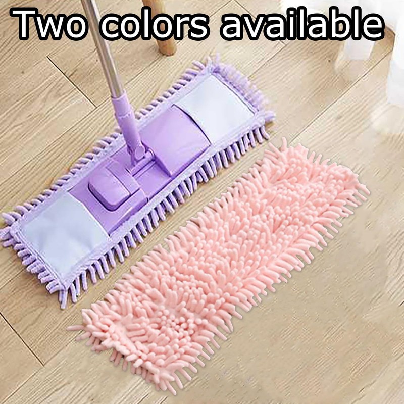 Jerliflyer Microfiber Dust Mop Pad, Wet Dry Floor Cleaning Mop