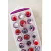 Colourworks Ice Cube Tray, Purple, 11.9 x 29.9 x 2.5