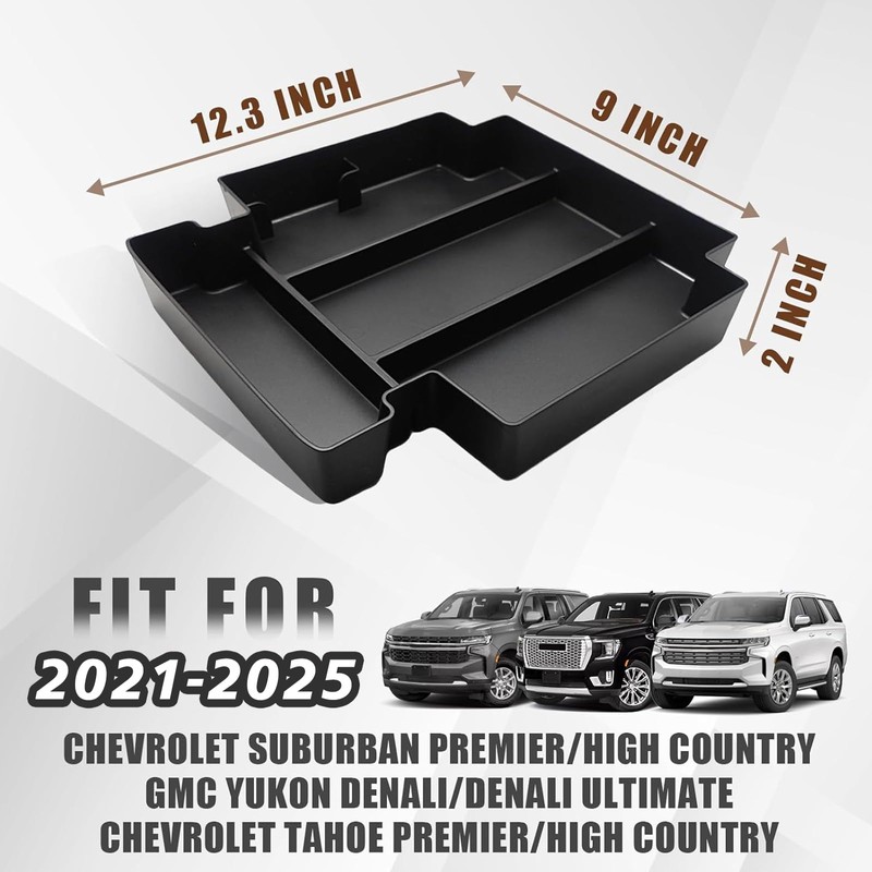 Muslogy for 2021-2024 2025 2026 Sliding Console Yukon Tahoe Suburban