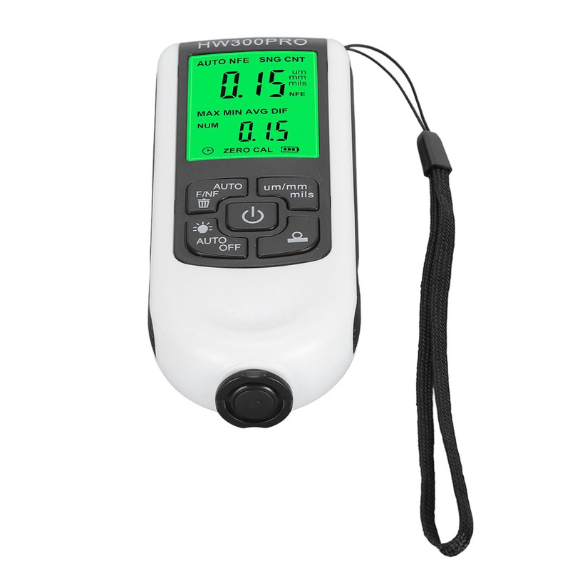 Digital Coating Thickness Gauge High Accuracy Anti Slip Paint Mil