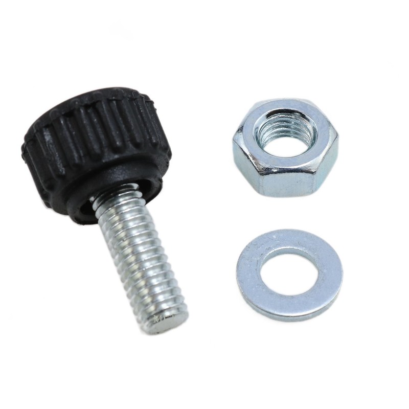 Meuey Lyot-Thumb Screws M6*16 Plastic Clamp Screws with Round Head