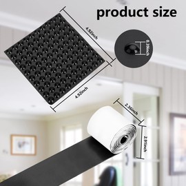 5ft Faux Wood Beam Strap，Flexible Beams Gap Hiding Strap, Wood Beams Metal Look Strap，Architectural Products for Faux Wood Beams,Ceiling Beam and Cabin Shutters Accessories (2.36"Width)