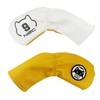 HELLO NRC Golf Headcovers for Putter Black Four-leaf clover golf