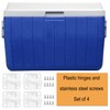 Ansook Cooler Replacement Plastic Hinges & Screws Set - Compatible