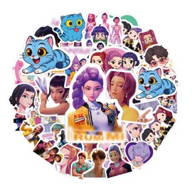 80Pcs Korean Idol Stickers - Anime-Style Waterproof Vinyl Stickers, Compatible with Laptops,Skateboards,Phones,Guitars,Travel Cases,Bikes, for Teens & Adults Merch