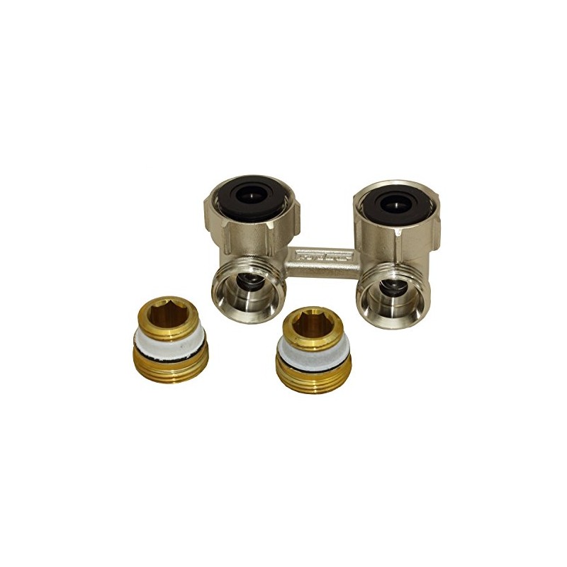 Simplex Two-Tube Tap Block E1/50 Exclusive Corner Shape Lockable with