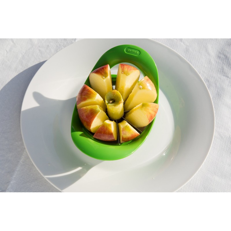 Zyliss Apple Divider – Stainless Steel Ultra-Sharp 8-Slice Apple Corer