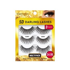 Poppy & Ivy 5D Darling Lashes - 3 Pairs (BIANCA)