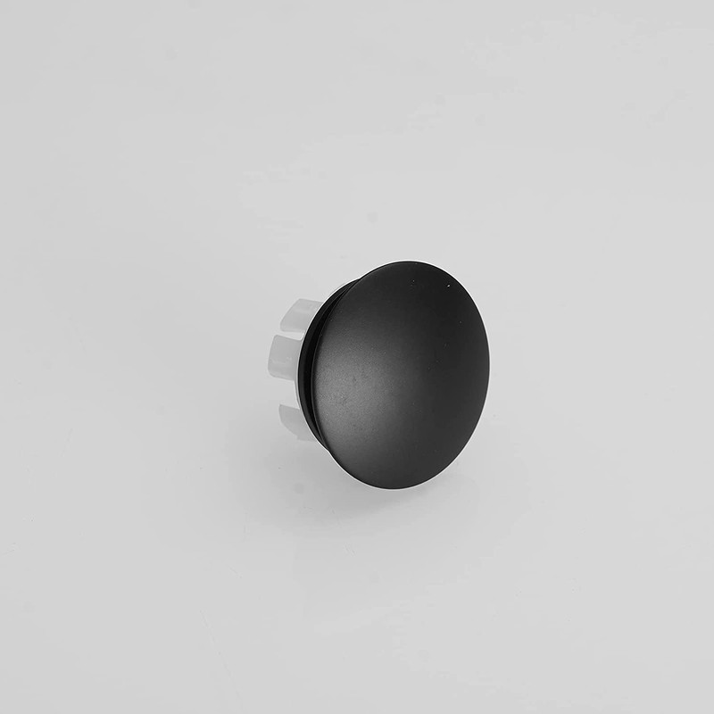 BWE Sink Basin Trim Overflow Ring Cover Black Bathroom Vessel