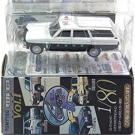 Tomytec 1/80 The Car Collection 80 Vol. 1 Toyopet Crown Van Kyoto Prefectural Police Unit