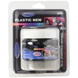 Pinauto PN1 Pintura Plásticos, color Negro, Mediano, pack of/paquete de 1