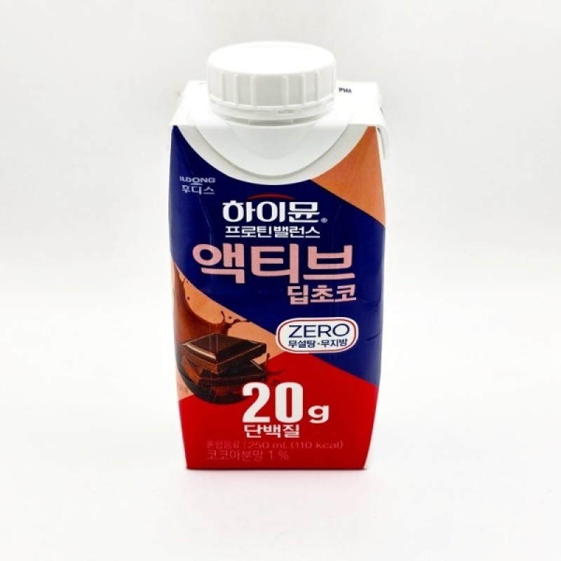 Ildong Highmune Active Deep Chocolate 250ml 18 pcs / 일동