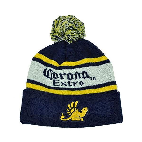 Corona Extra Cuff Pom Beanie Hat