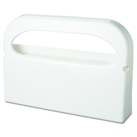 Health Gards HG-1-2 16" Width x 11-1/2" Height x 3-1/4" Depth, White Color, Toilet Seat Dispenser for Half Fold Cover
