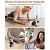 Magtame Magnetic Phone Kickstand Grip, 3 in 1 Snap-on Phone