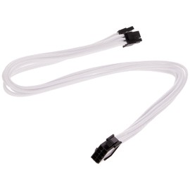 Phanteks 24 Pin/ 8pin (4+4) M/B, 8pin (6+2) PCI-E Extension Cable Kit 500mm Length, White (PH-CB-CMBO_WT)