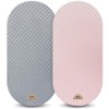 BlueSnail Sábana Bajera Ajustable Suave y elástica para moisés, sábanas