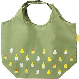 Hamamonyo Eco Tote, Small, Parakeet, Green, green