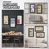 DoubleFill 3 Pcs 11x22 in Newspaper Frame with Mat Assorted